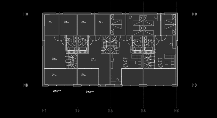 Bod&oslash; Panorama blokk H